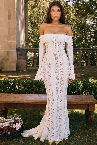 Viraya | Off-Shoulder Maxi Dress