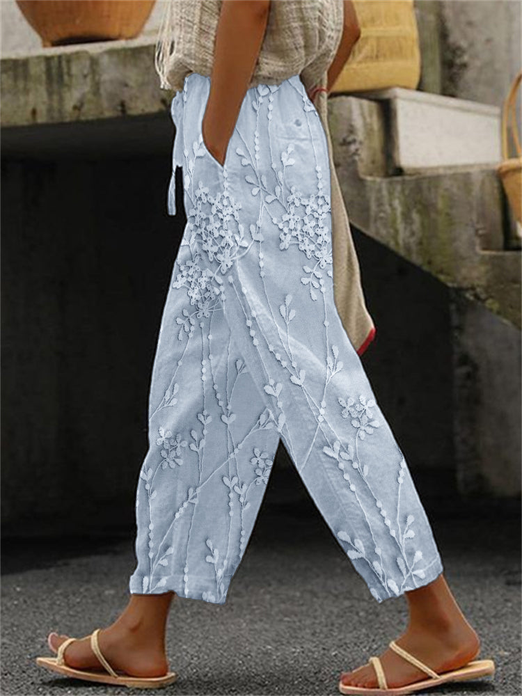 Wijn-Print Leggings