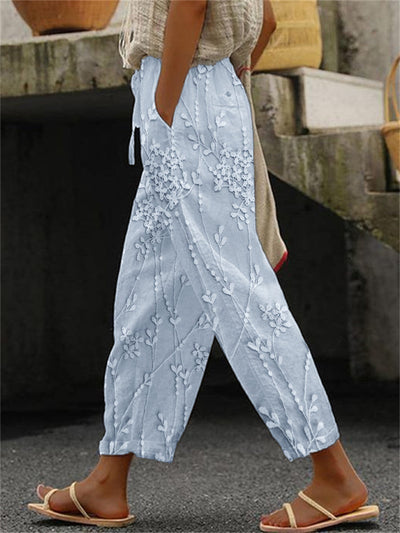 Wijn-Print Leggings