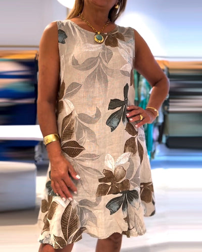 Floral Sleeveless Dress - Freja