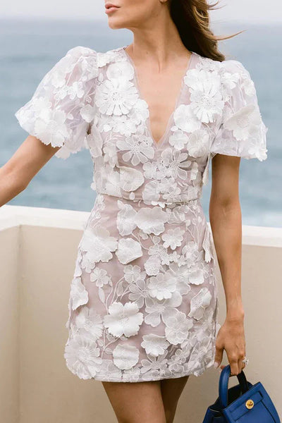 Sue | Floral Mini Dress
