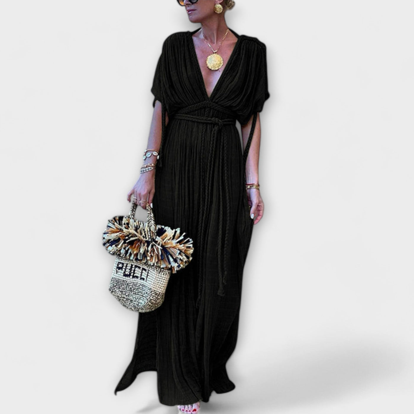 Greek Style Maxi Dress