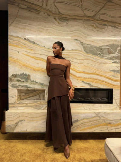 Elodie | Strapless Gown