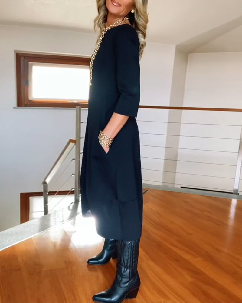 Elegant Comfort Dress