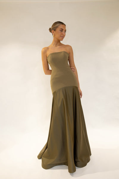 Katrina | Satin Gown