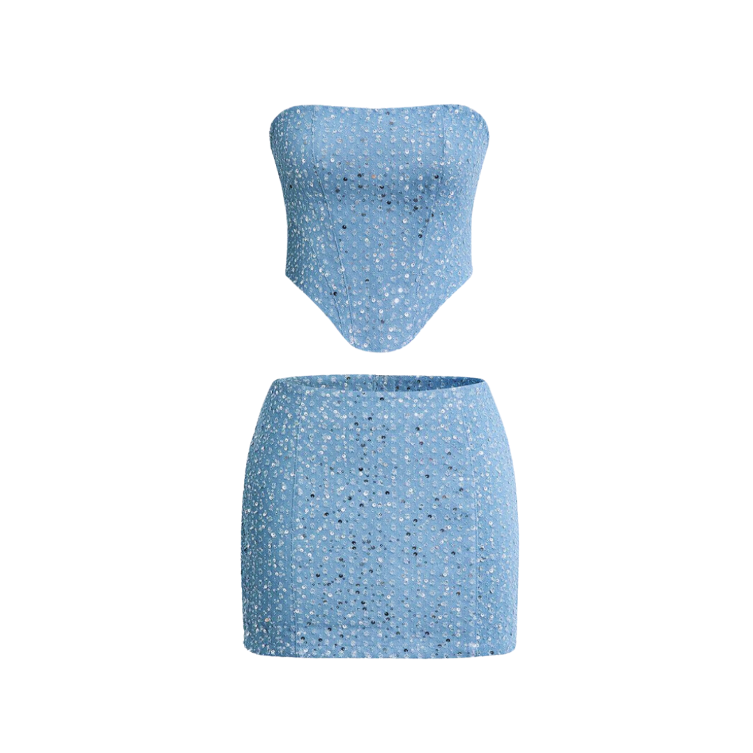 Merida | Shimmer Skirt Set
