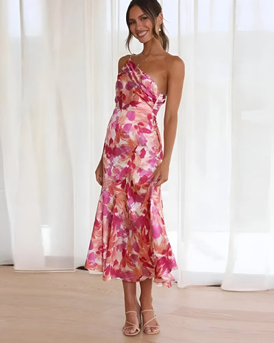 Elegant Floral Maxi Dress