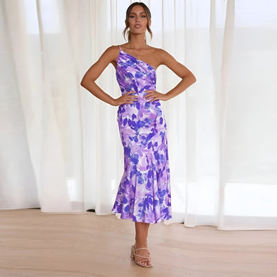Elegant Floral Maxi Dress