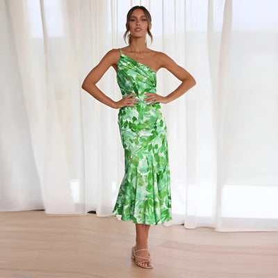 Elegant Floral Maxi Dress
