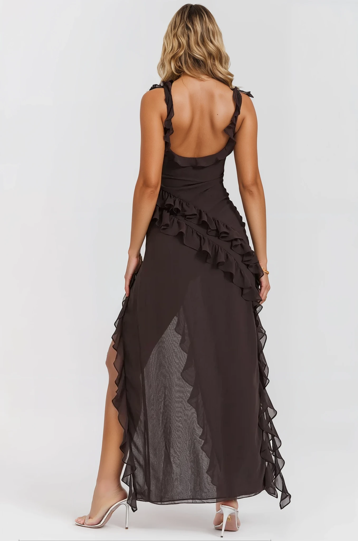 Ruffled Maxi Dress - Mia