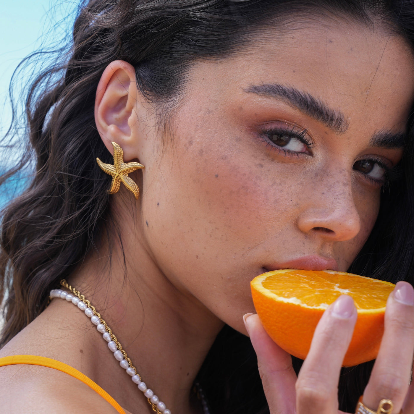 Briana | Starfish Earrings