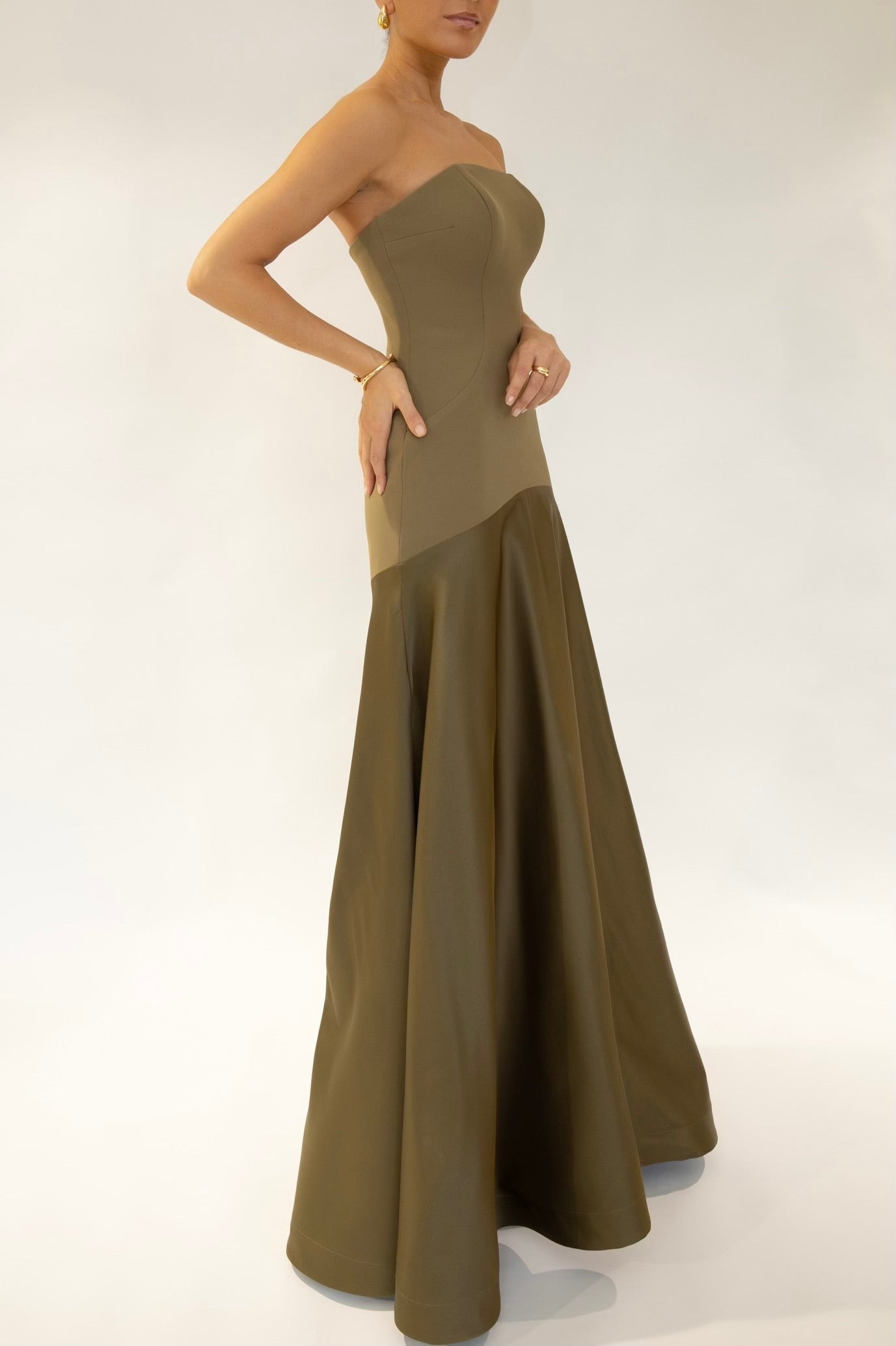 Katrina | Satin Gown