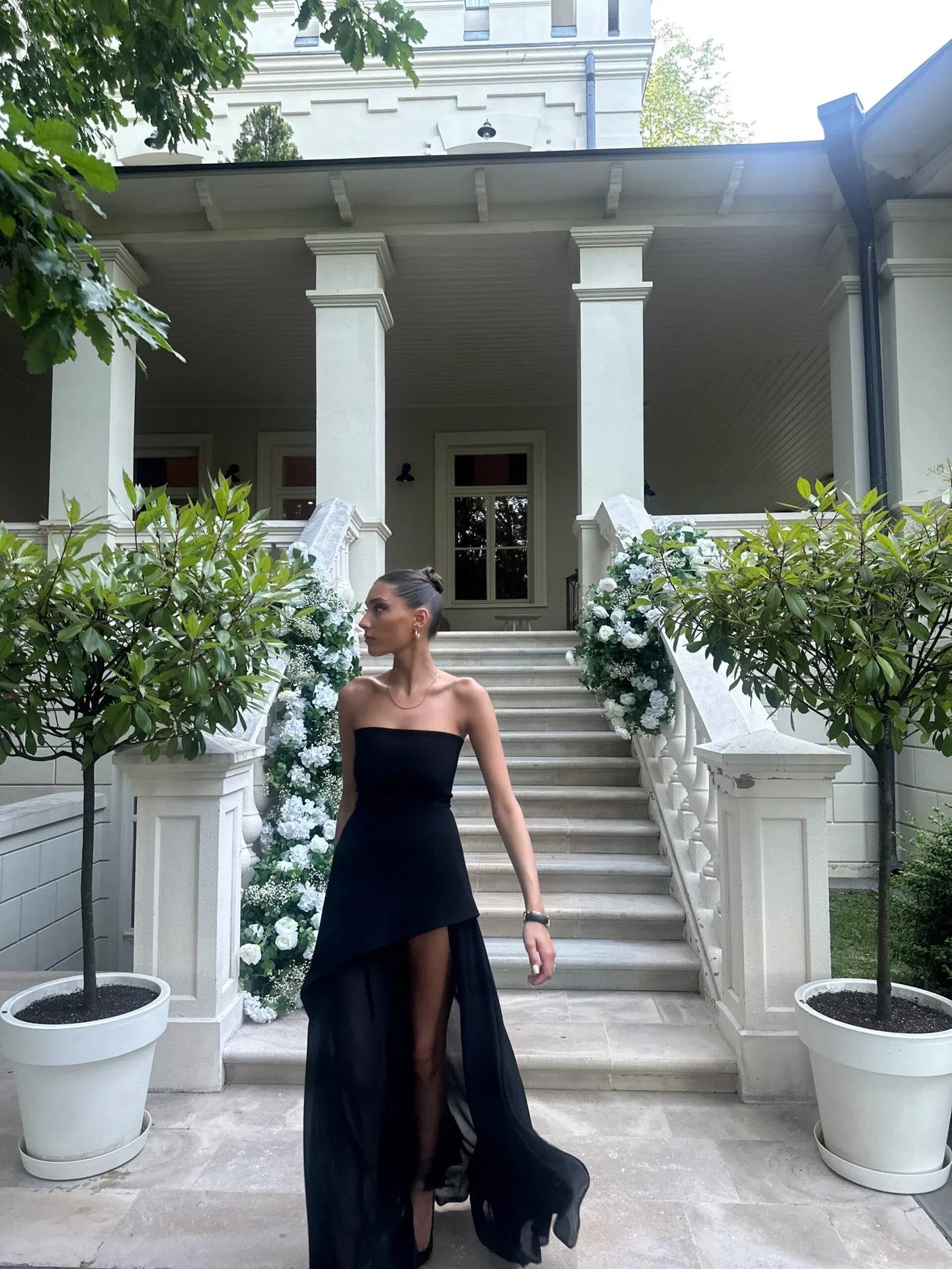 Elodie | Strapless Gown