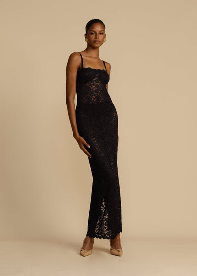 MARGOT | Lace Maxi Dress