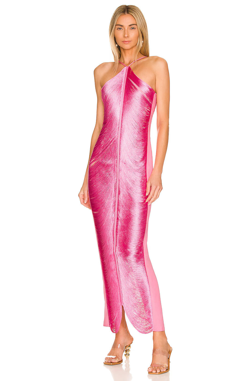 Verity | Fringe Gown