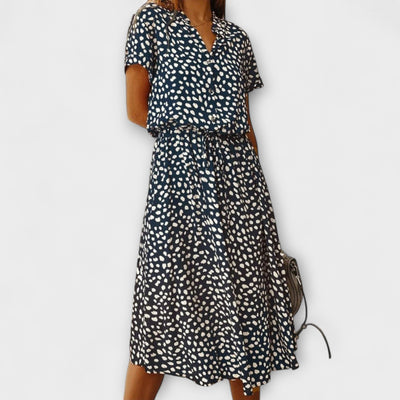 Florine - Elegant Midi Dress