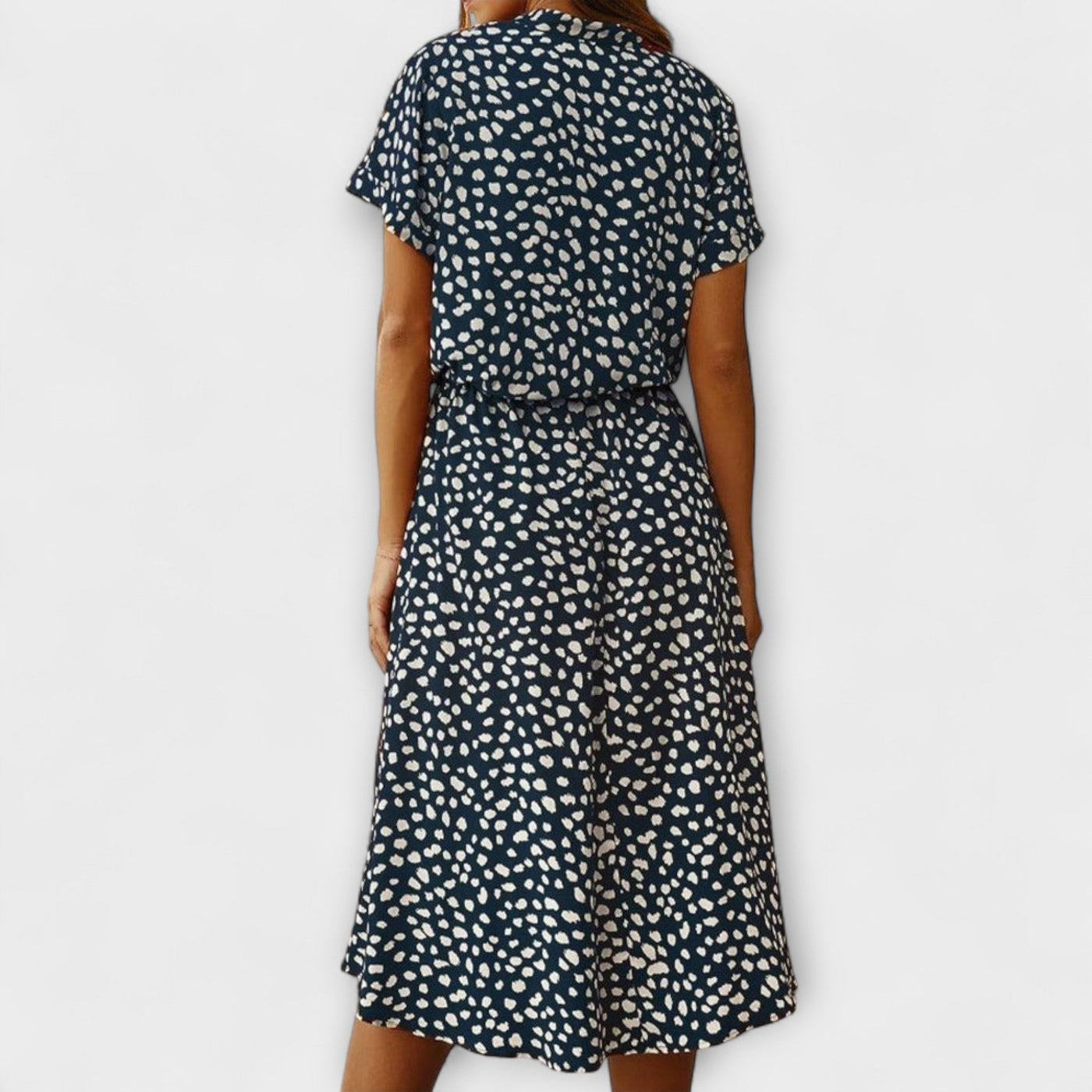 Florine - Elegant Midi Dress