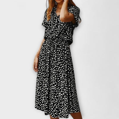 Florine - Elegant Midi Dress