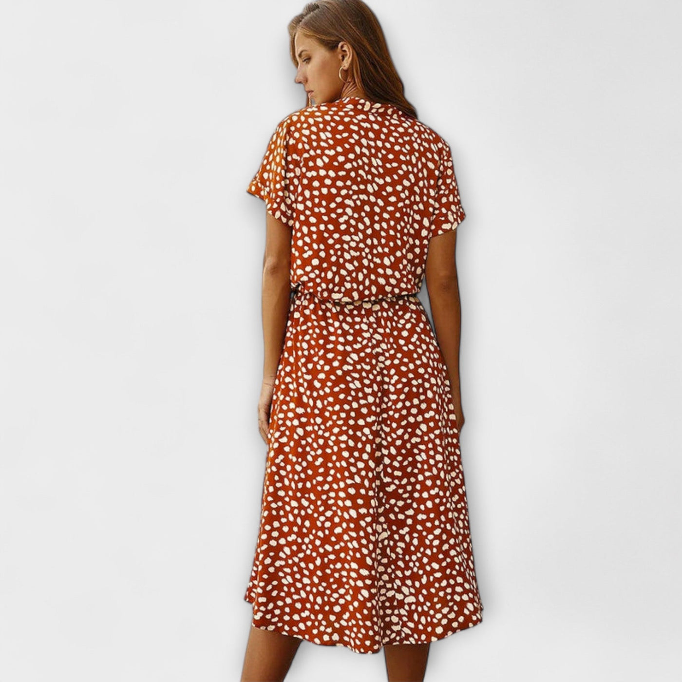 Florine - Elegant Midi Dress