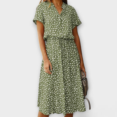 Florine - Elegant Midi Dress