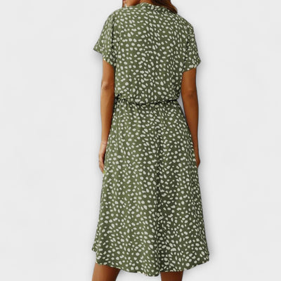 Florine - Elegant Midi Dress