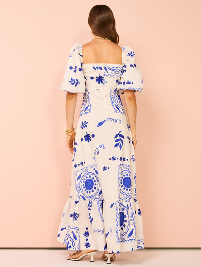 Olivia | Puff Sleeve Dress