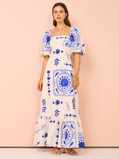 Olivia | Puff Sleeve Dress