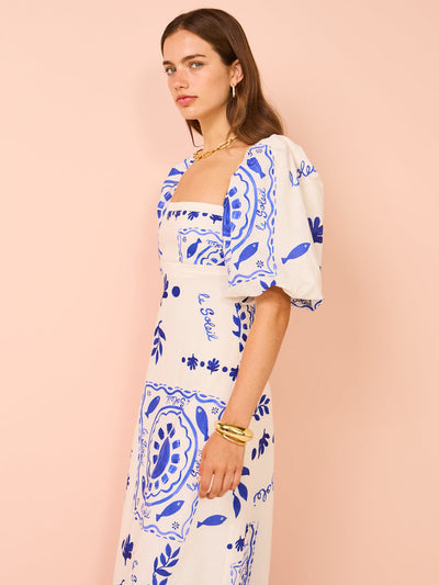 Olivia | Puff Sleeve Dress