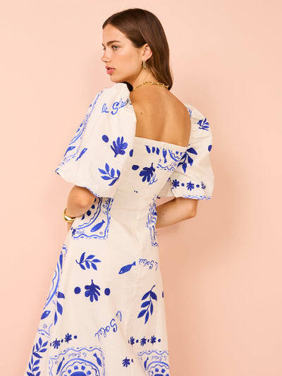 Olivia | Puff Sleeve Dress