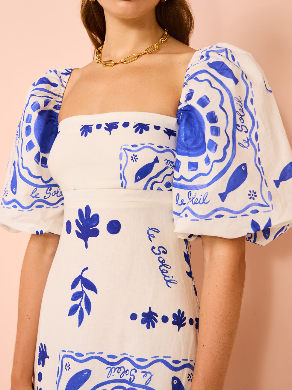 Olivia | Puff Sleeve Dress