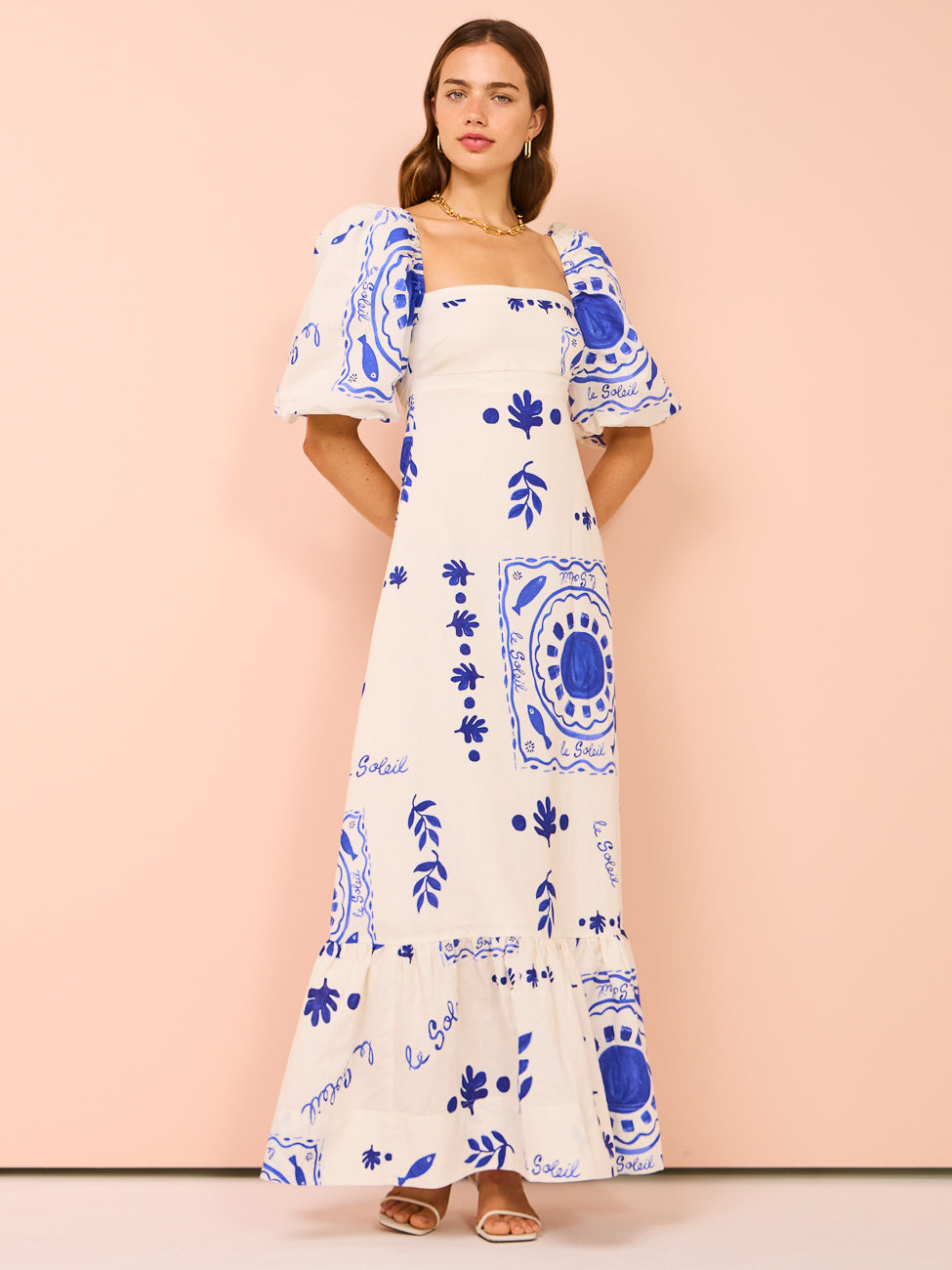 Olivia | Puff Sleeve Dress