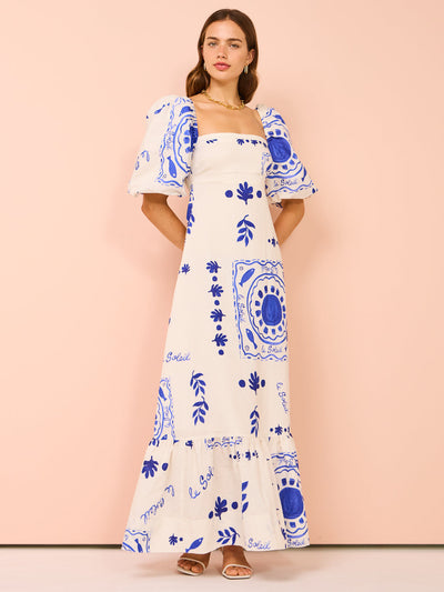 Olivia | Puff Sleeve Dress