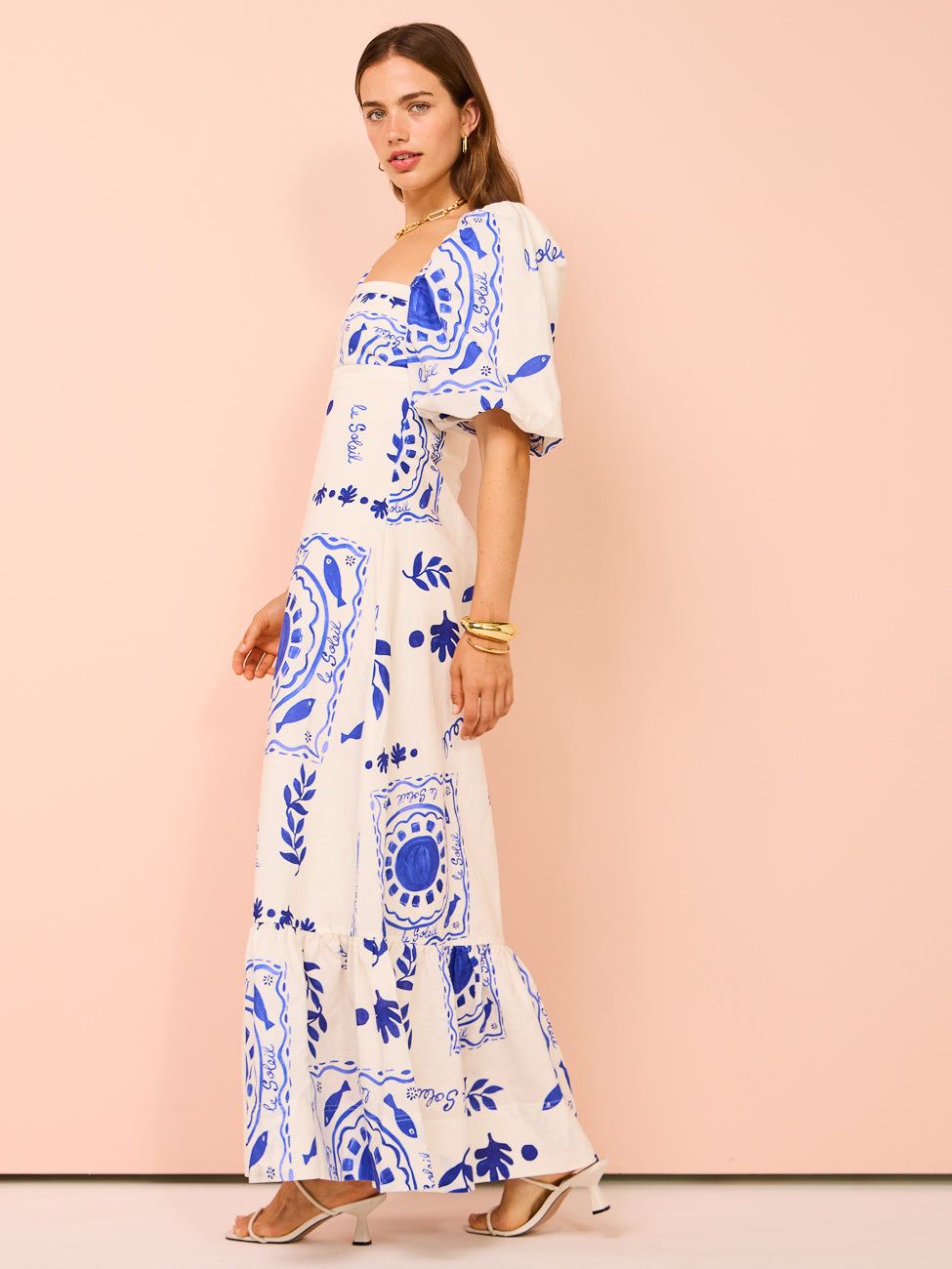 Olivia | Puff Sleeve Dress