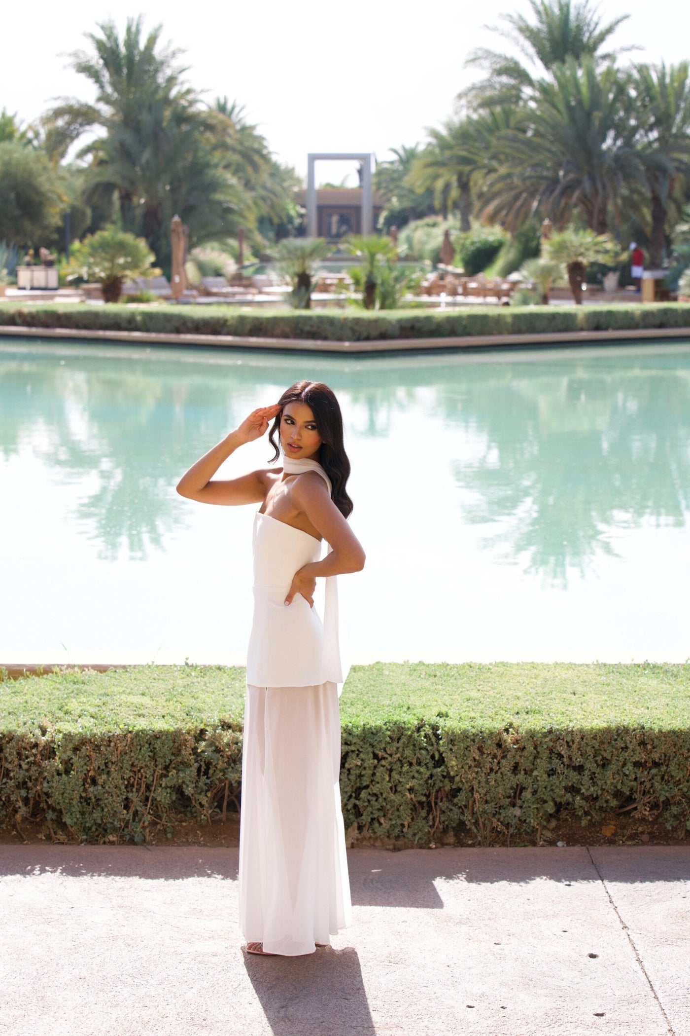 Elodie | Strapless Gown