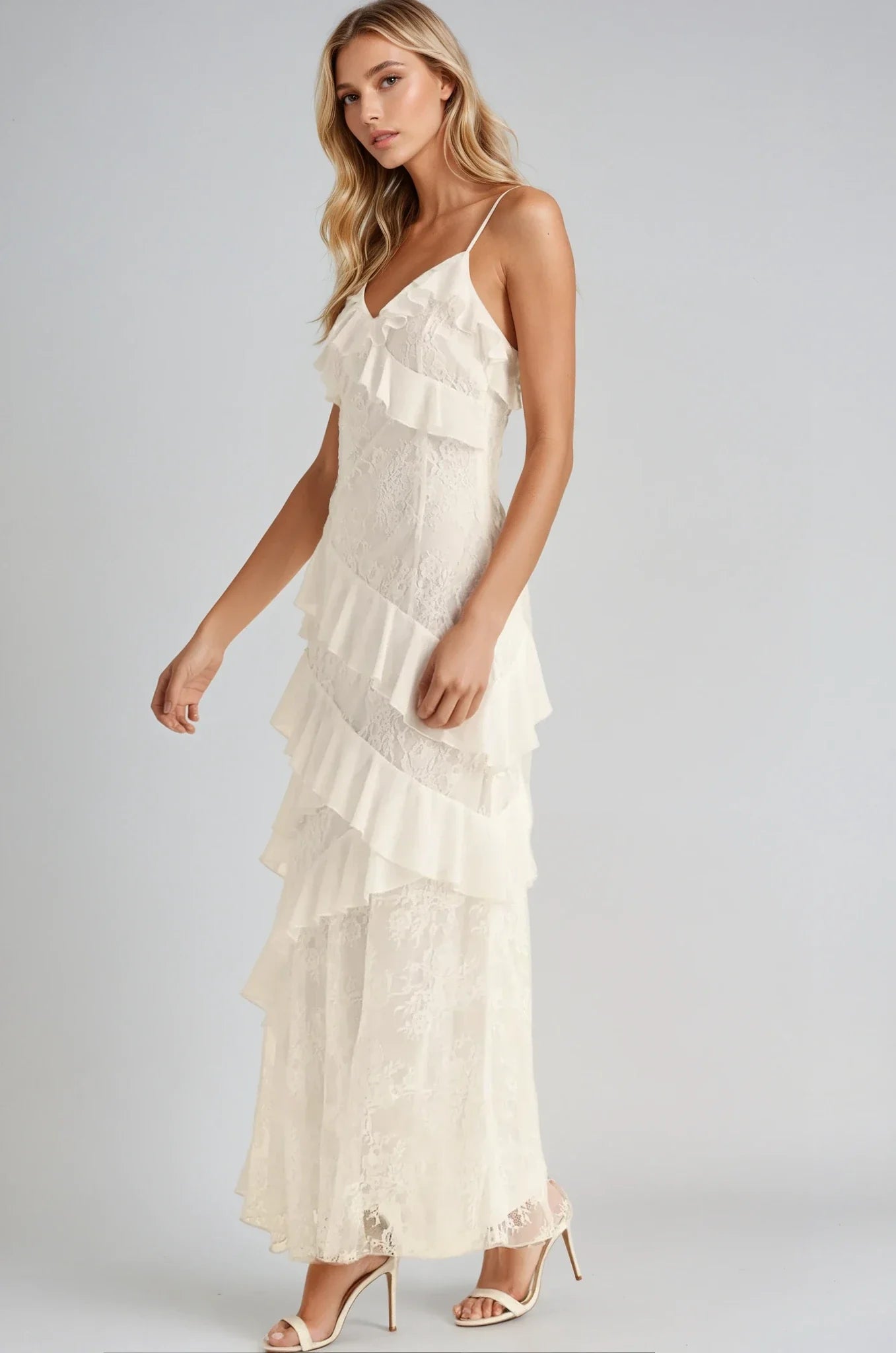 Maxi Ruffled Dress