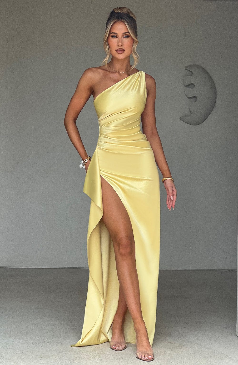 Satin Maxi Dress