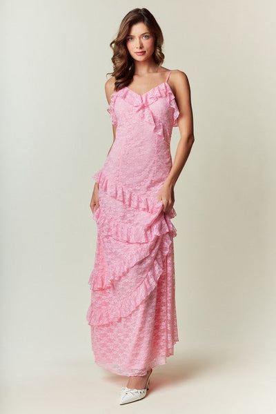 Ruffle Gown