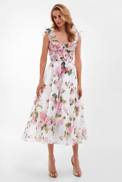 Flowy Floral Maxi Dress