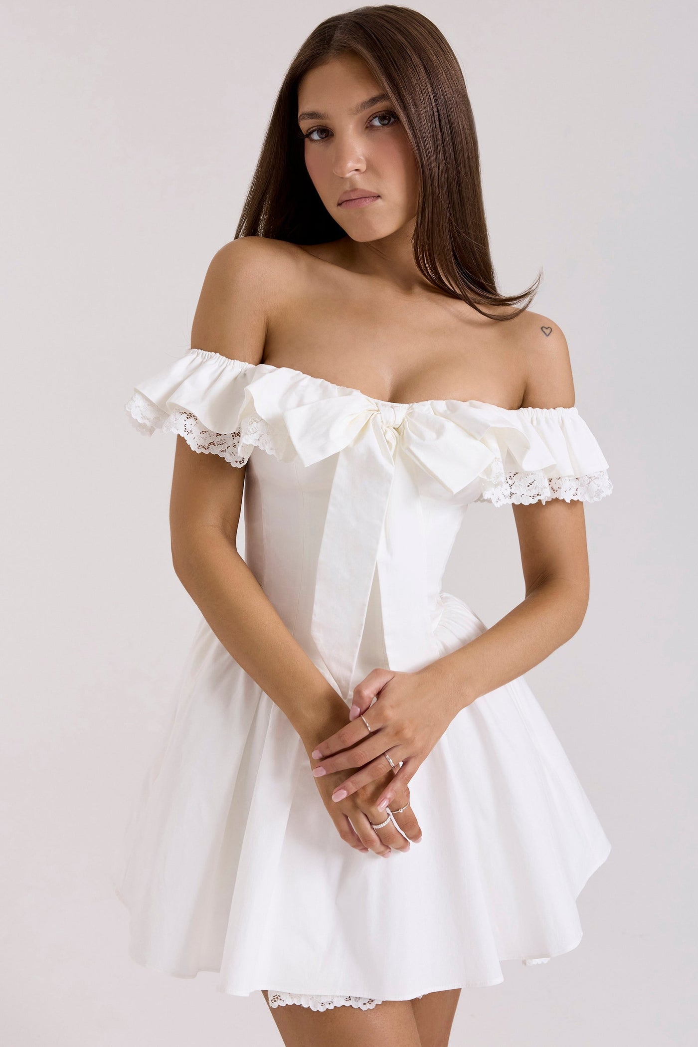 Off Shoulder Mini Dress