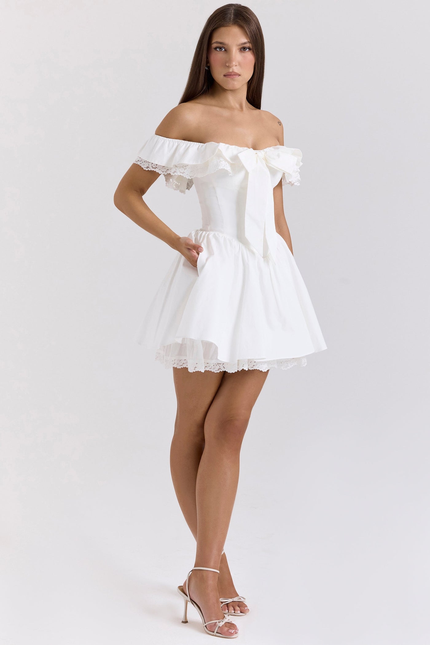Off Shoulder Mini Dress