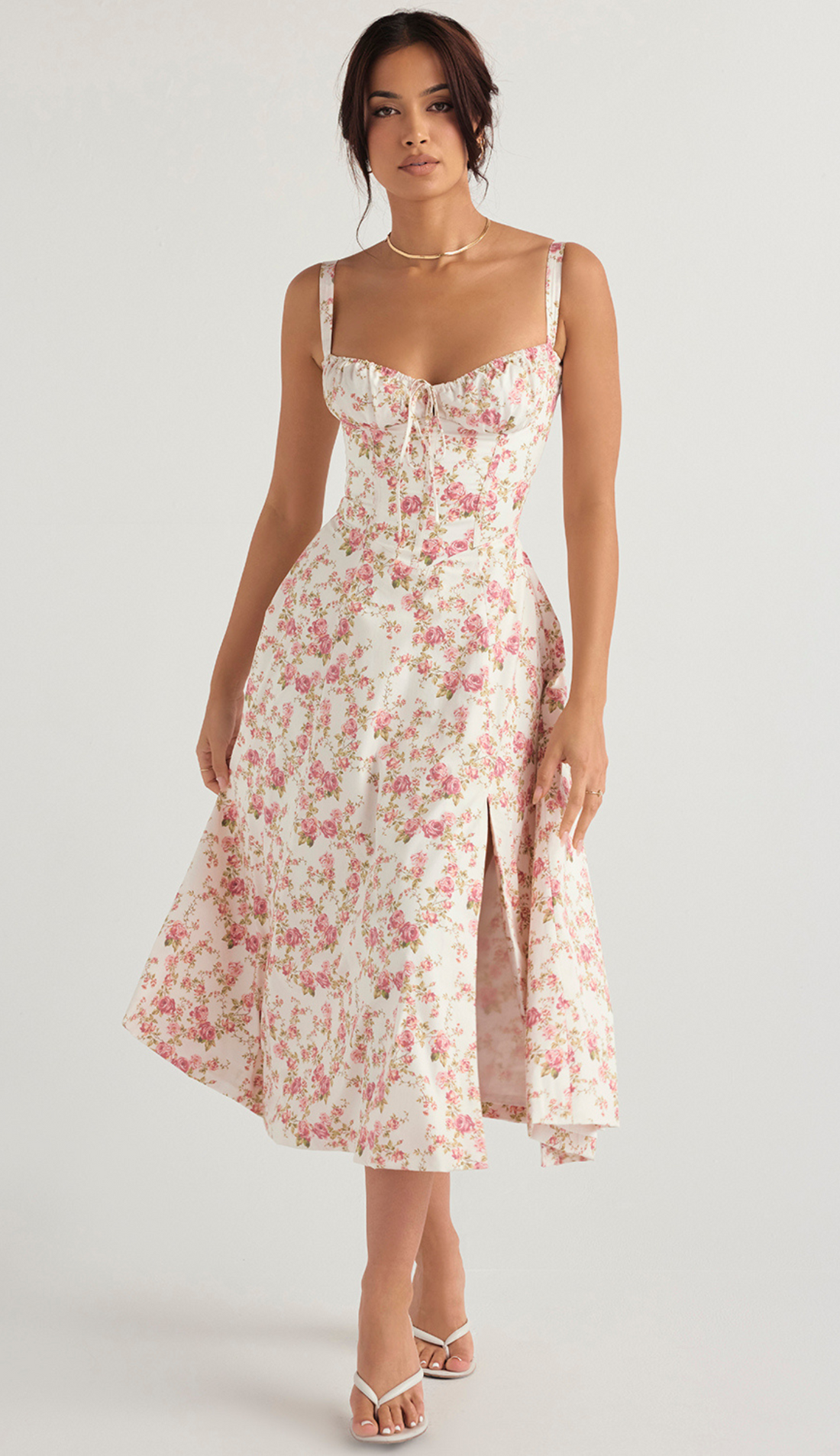 Corset Midi Dress - Selena