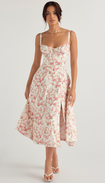 Corset Midi Dress - Selena