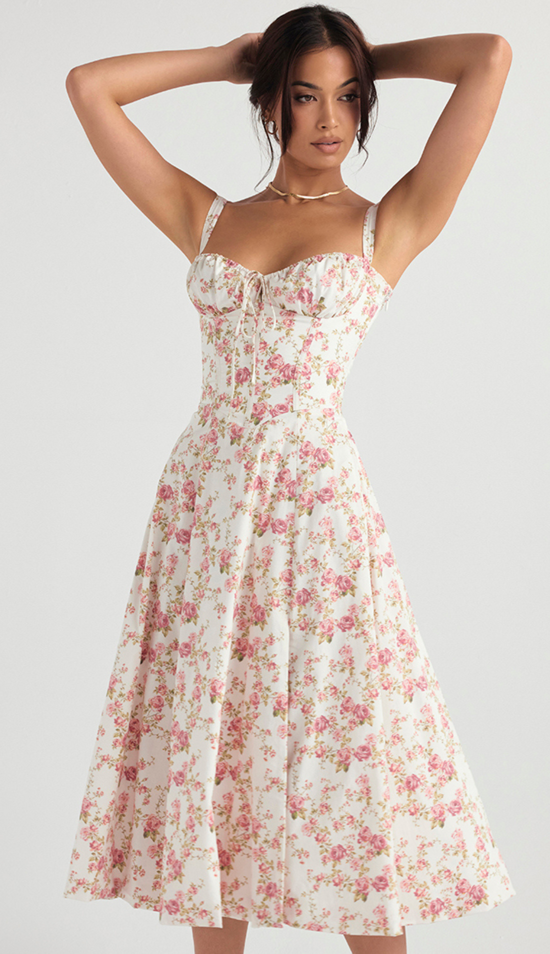 Corset Midi Dress - Selena