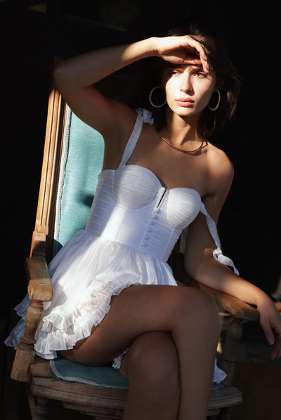Jasmine | Ruffle Mini Dress