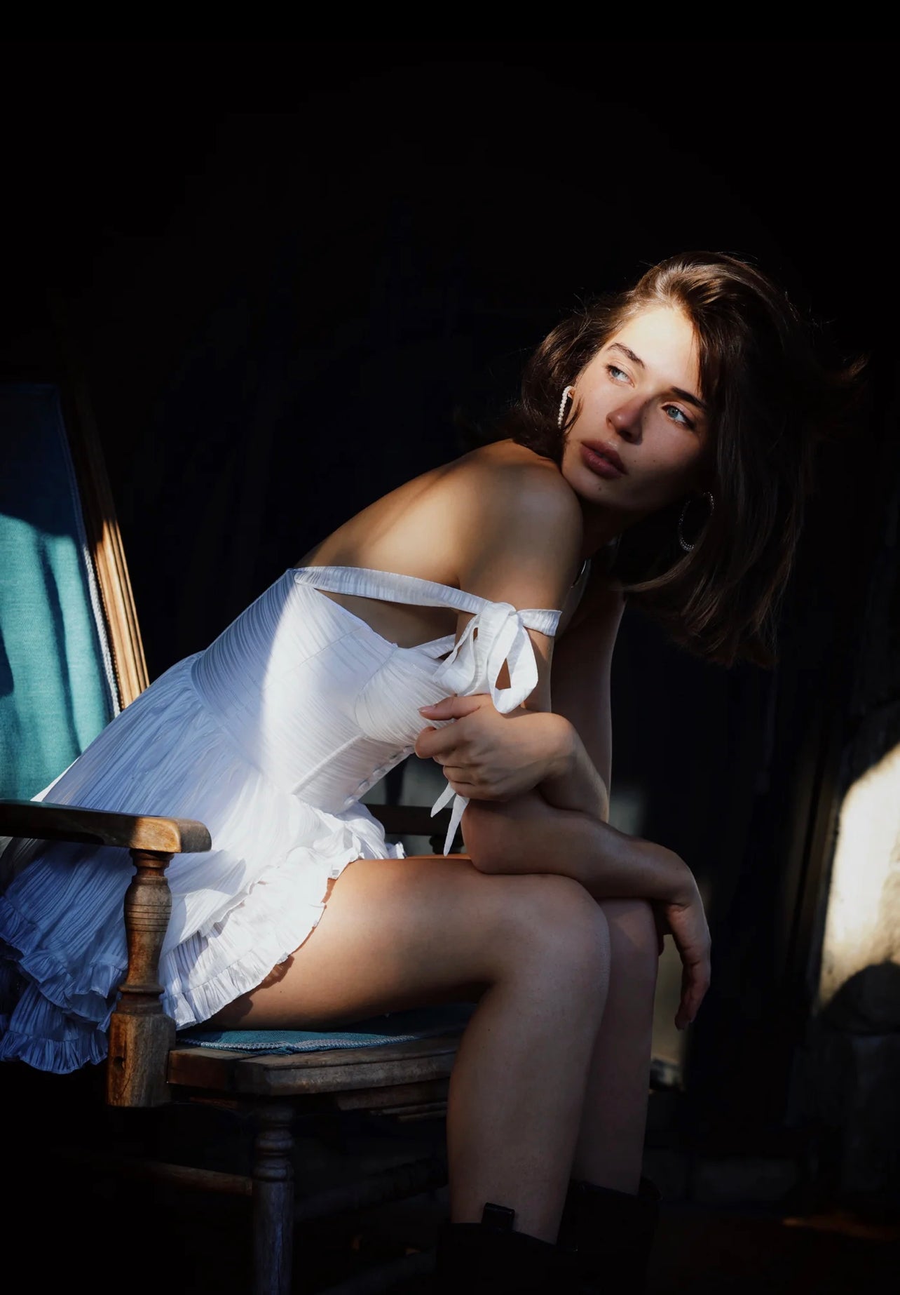 Jasmine | Ruffle Mini Dress