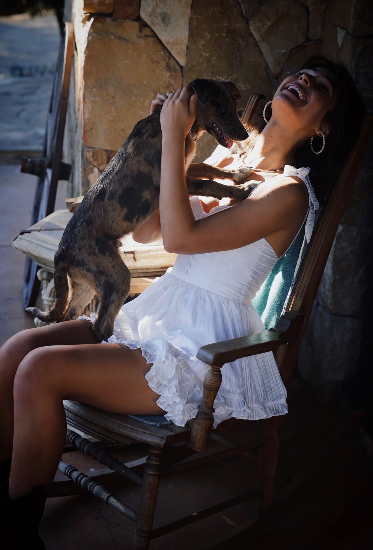 Jasmine | Ruffle Mini Dress