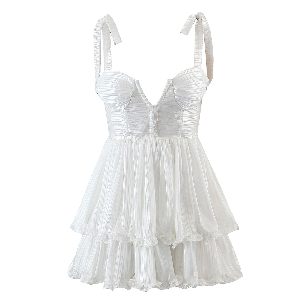 Jasmine | Ruffle Mini Dress