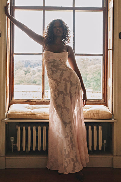 Lace Maxi Dress - Elina