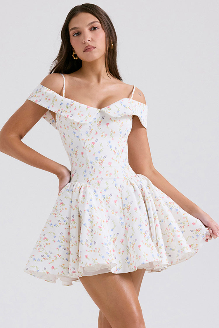 Off-Shoulder Mini Dress