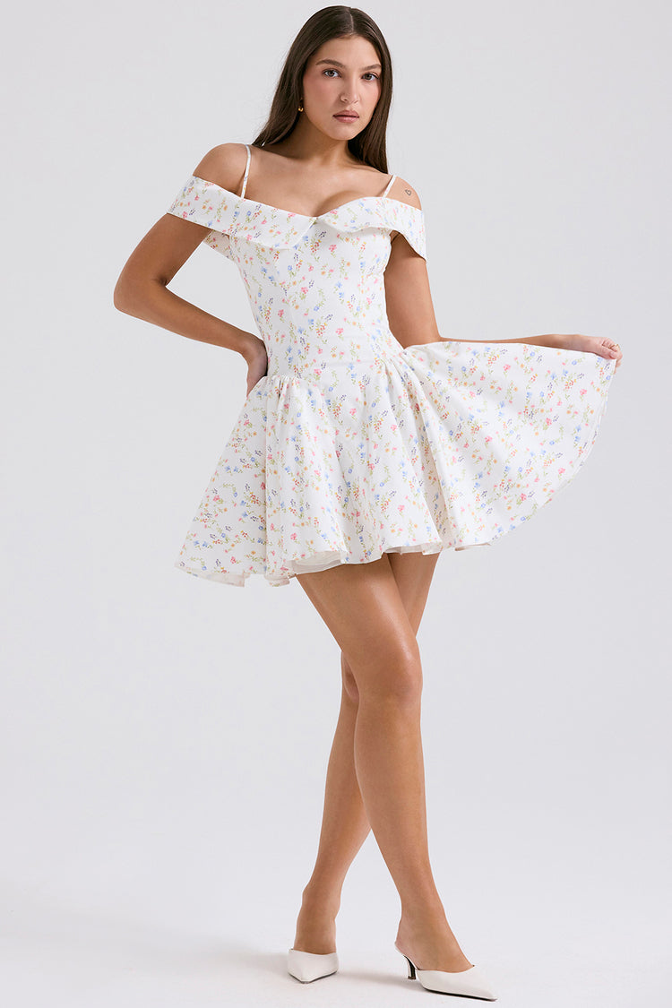 Off-Shoulder Mini Dress